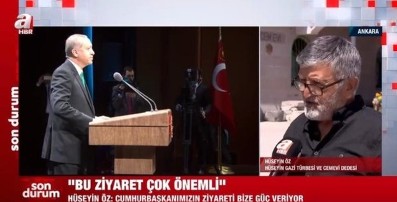 Başkan Erdoğan, Ankara'da Hüseyin Gazi Cemevi'nde Muharrem iftarına katıldı!